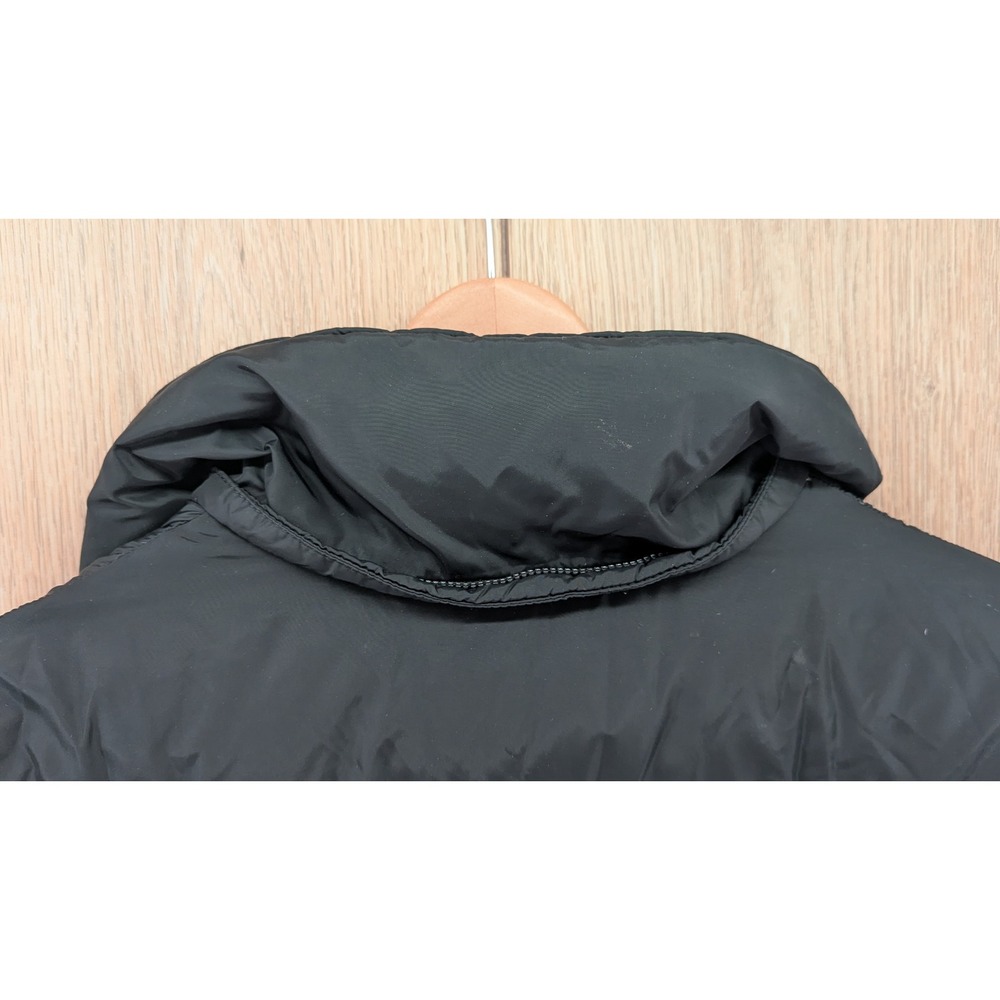 United Colors of Benetton Black Down Puffer Coat Women's Small - Picture 7 of 7